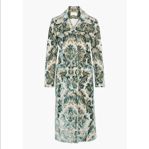 ZIMMERMANN
Ladybeetle cotton-blend velvet-jacquard coat NEVER WORN